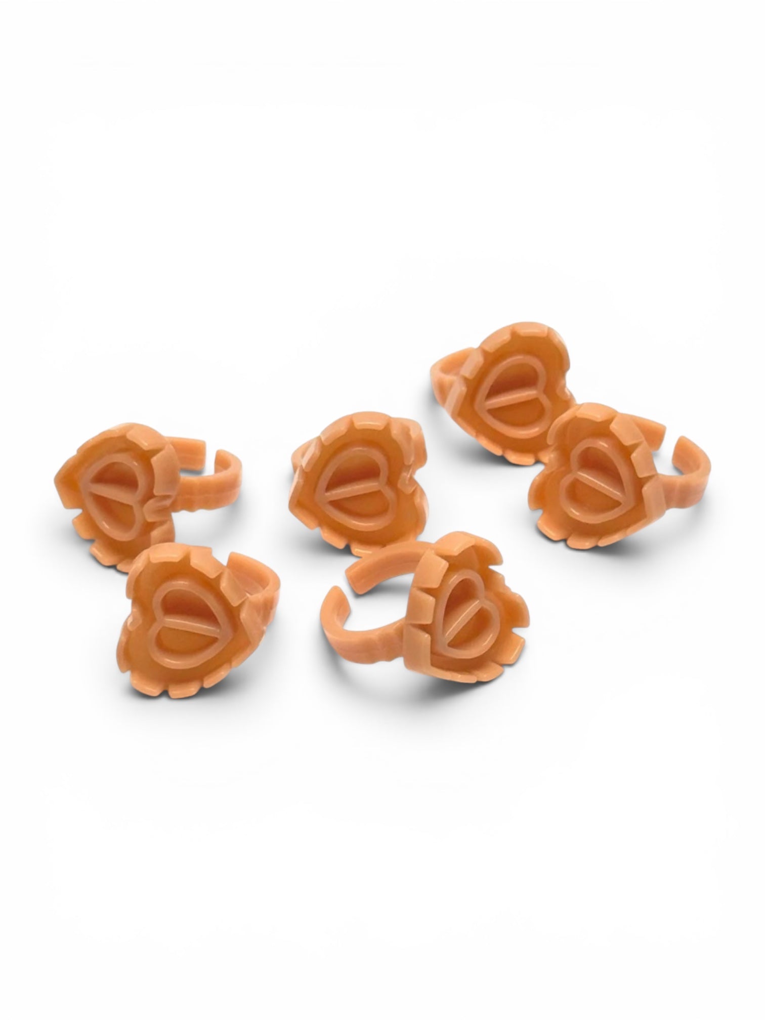 “Amber” Glue Rings - 100/ Pack